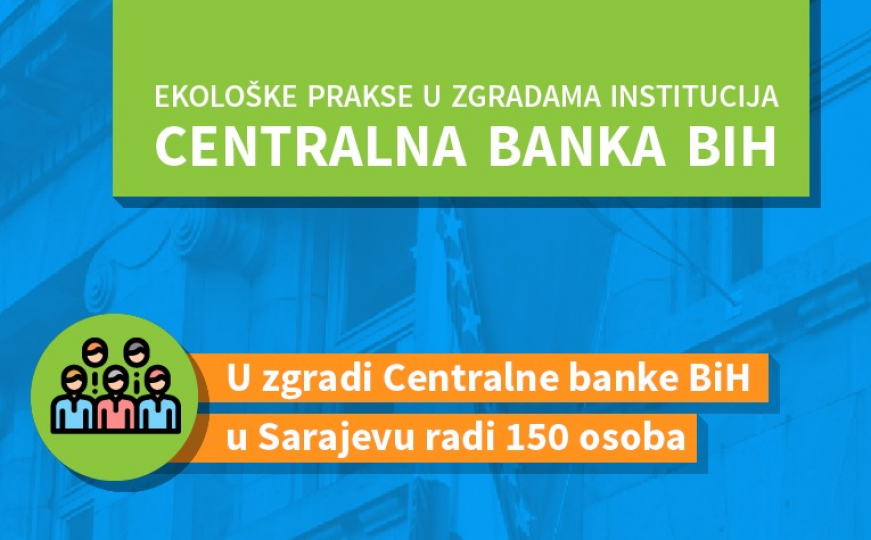 Ekološke prakse u institucijama: Centralna banka BiH 